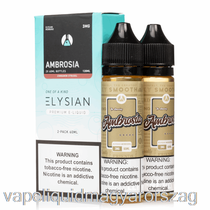 Ambrosia - Elysian Labs E-liquid - 120ml 6mg Vape Toll